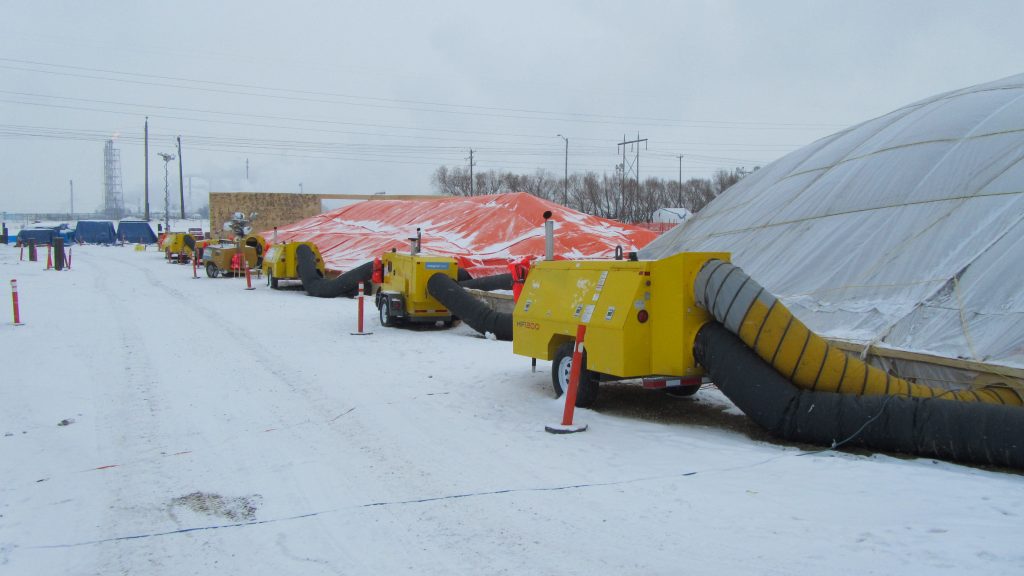 The Many Benefits of Flameless Heaters on Industrial Jobsites