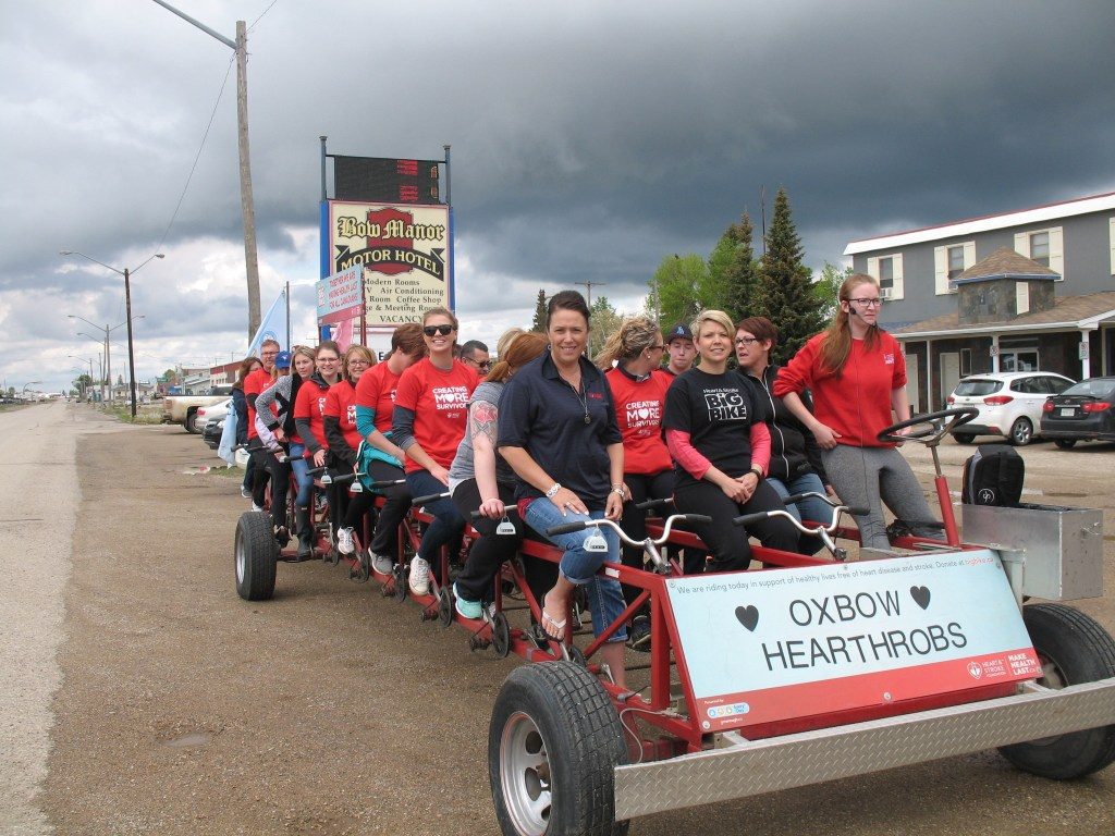 Axiom Equipment Group, along with Saskarc Inc., Participates in Annual Heart & Stroke Big Bike Ride